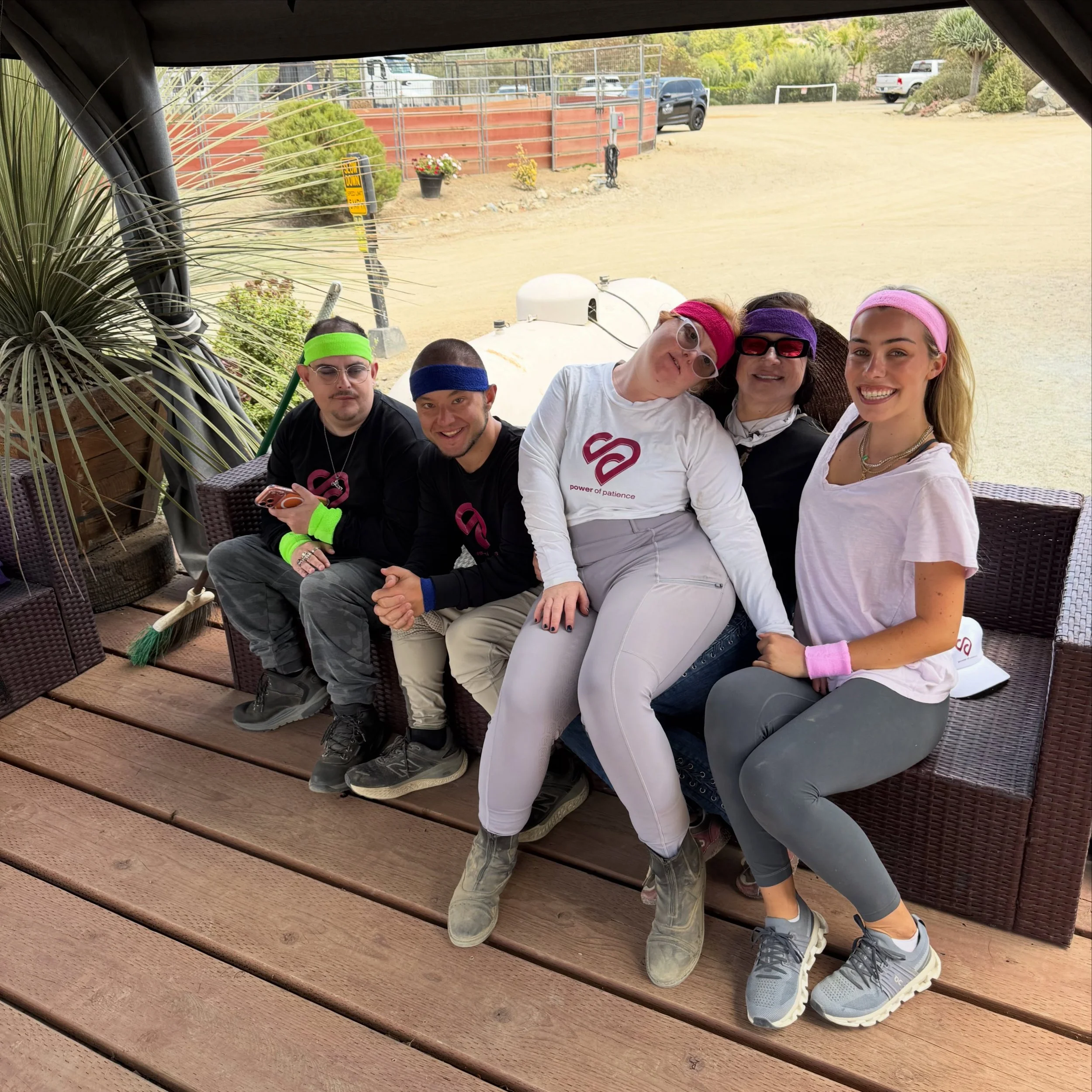 Stronger together. 💪✨ 

Yesterday we kicked off our first fitness training session, and what an incredible start it was! We&rsquo;re so proud of everyone&rsquo;s hard work. 

#powerofpatience #autism #equinetherapy #vocationaltraining #ranchosantafe