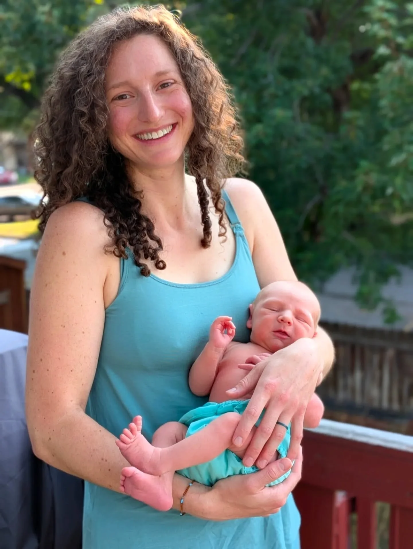 &quot;Simplify, soften, surrender.&quot; It worked. He's here 💙 At 41 weeks on a stormy late August day, our little man, Knox, decided he was ready to make his entrance earthside. We had a beautiful homebirth, just my husband and I with our midwives