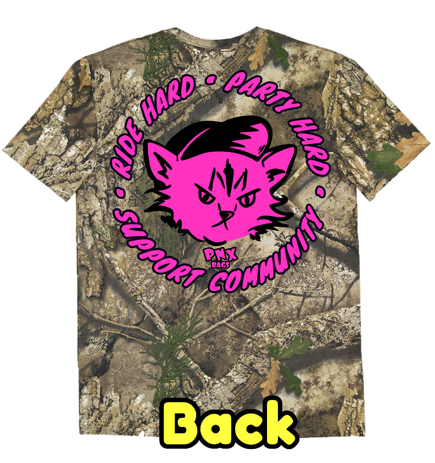 PRE-ORDER: RealTree / Pink Chelsea Shreds T-Shirt