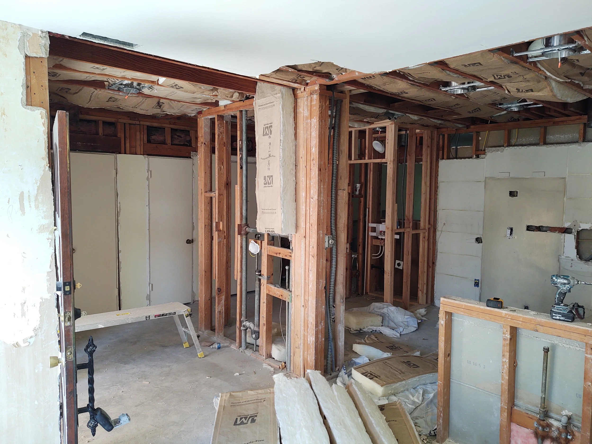 Kitchen Drywall Repair in Riverside, CA Level 5 smooth Before