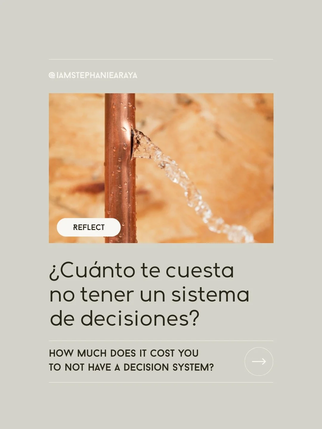 El sistema no es un lujo. Es la inversi&oacute;n m&aacute;s importante que puedes hacer. Ve al link en mi bio para conocer m&aacute;s de c&oacute;mo dise&ntilde;ar el tuyo.

-

The system isn't a luxury. It's the most important investment you can mak