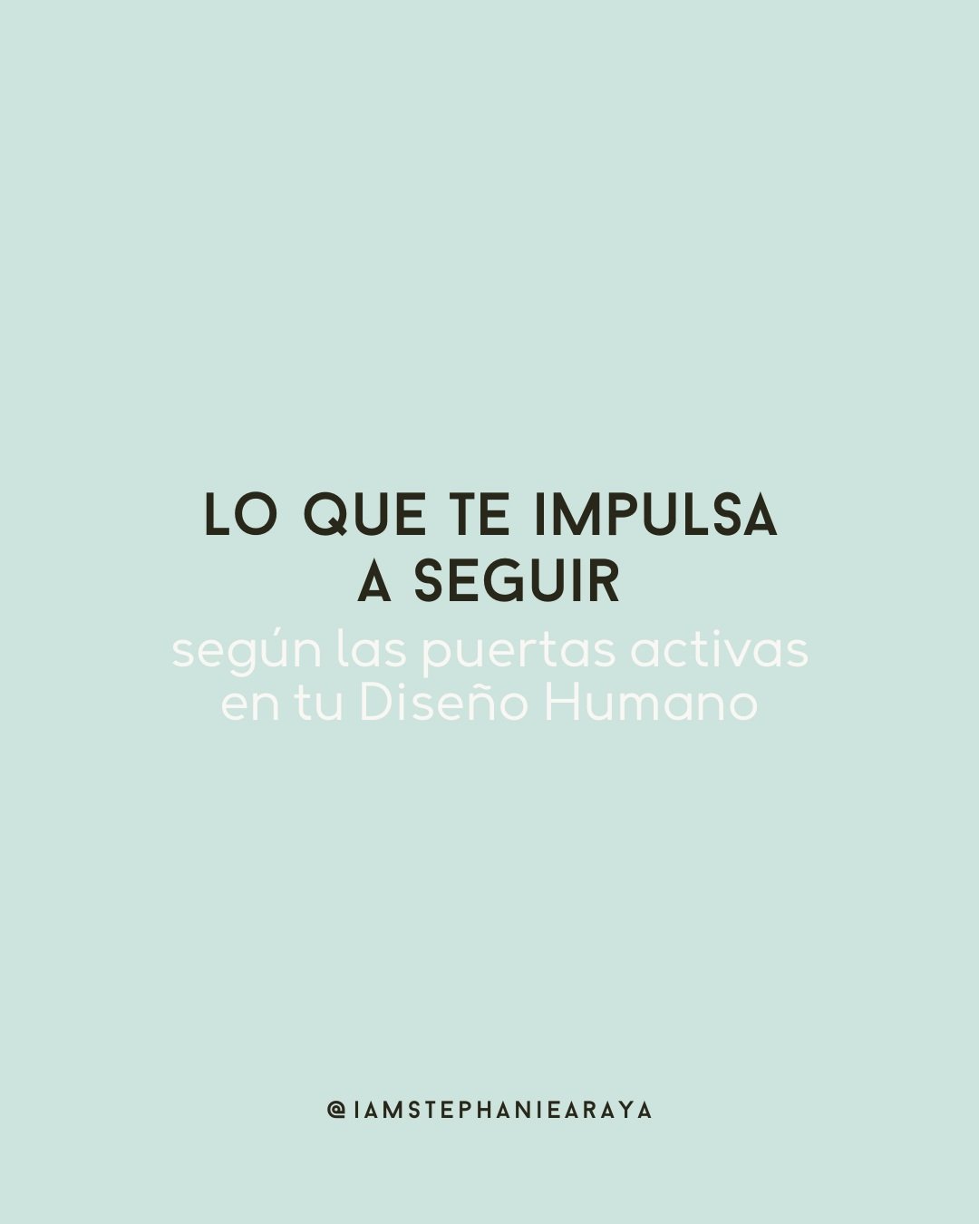 Tu Dise&ntilde;o Humano tambi&eacute;n te ayuda a entender qu&eacute; es lo que te da impulso para tomar acci&oacute;n y saberlo hace que tomarla sea m&aacute;s f&aacute;cil. 

Si quer&eacute;s saber m&aacute;s sobre el gr&aacute;fico de tu Dise&ntil