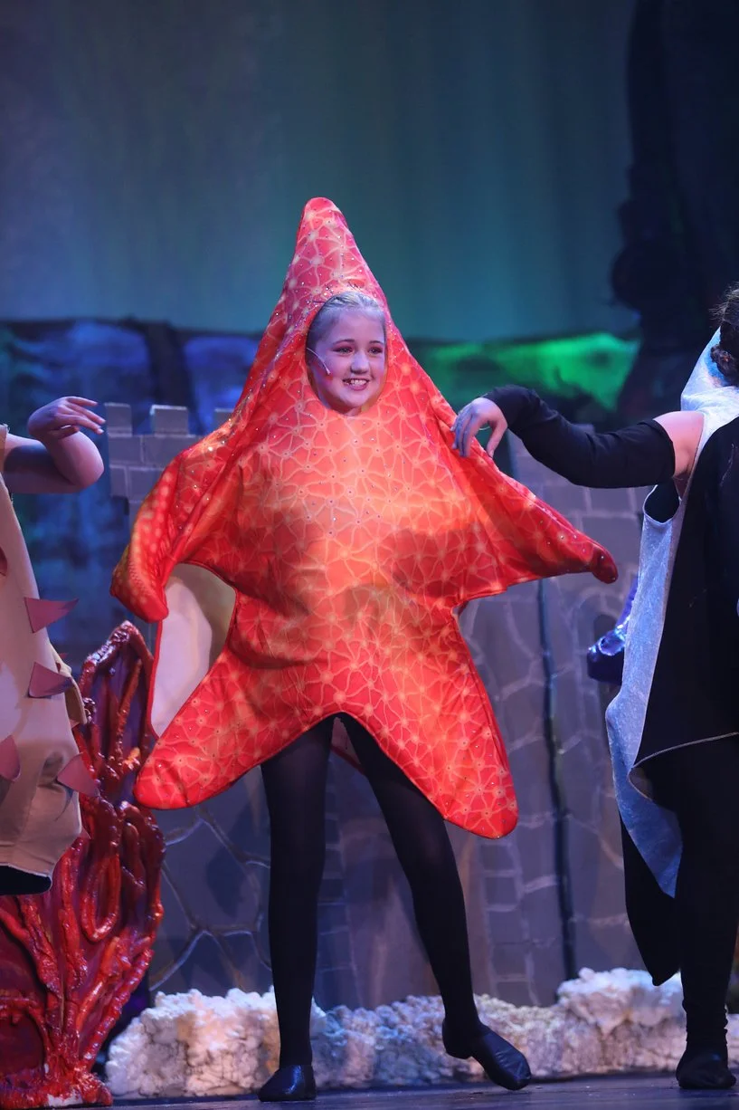 Kate Clowers as Peach in Finding Nemo, Jr.
