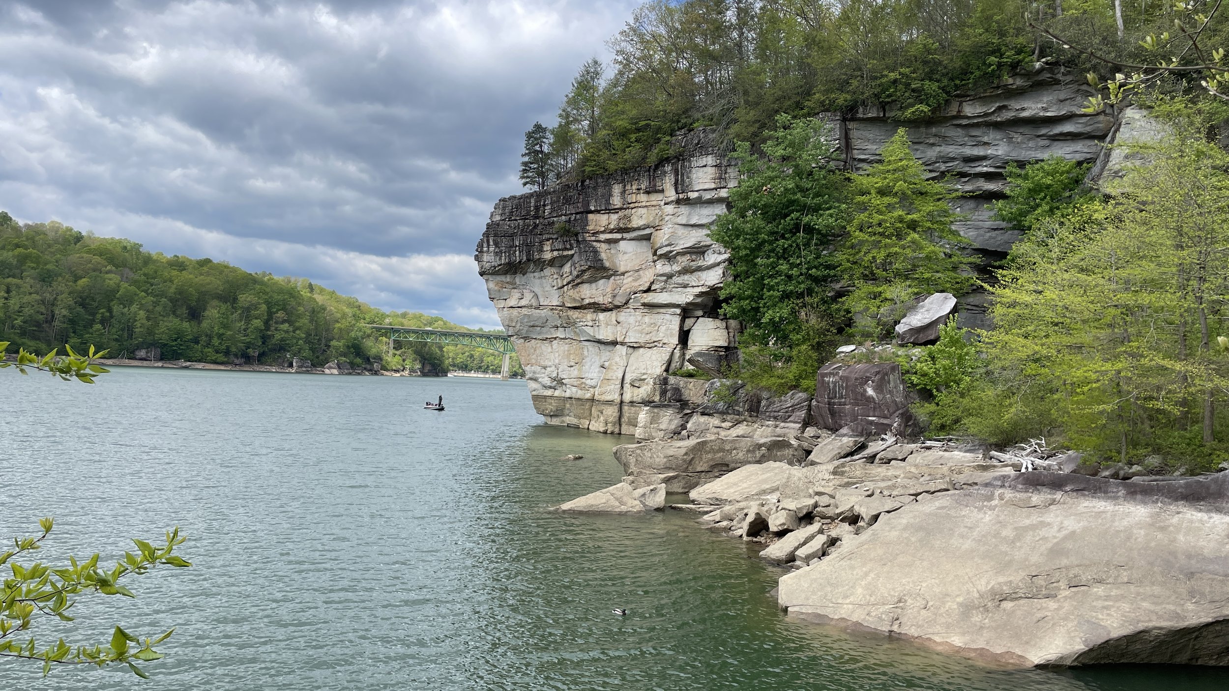 Summersville Lake Crag