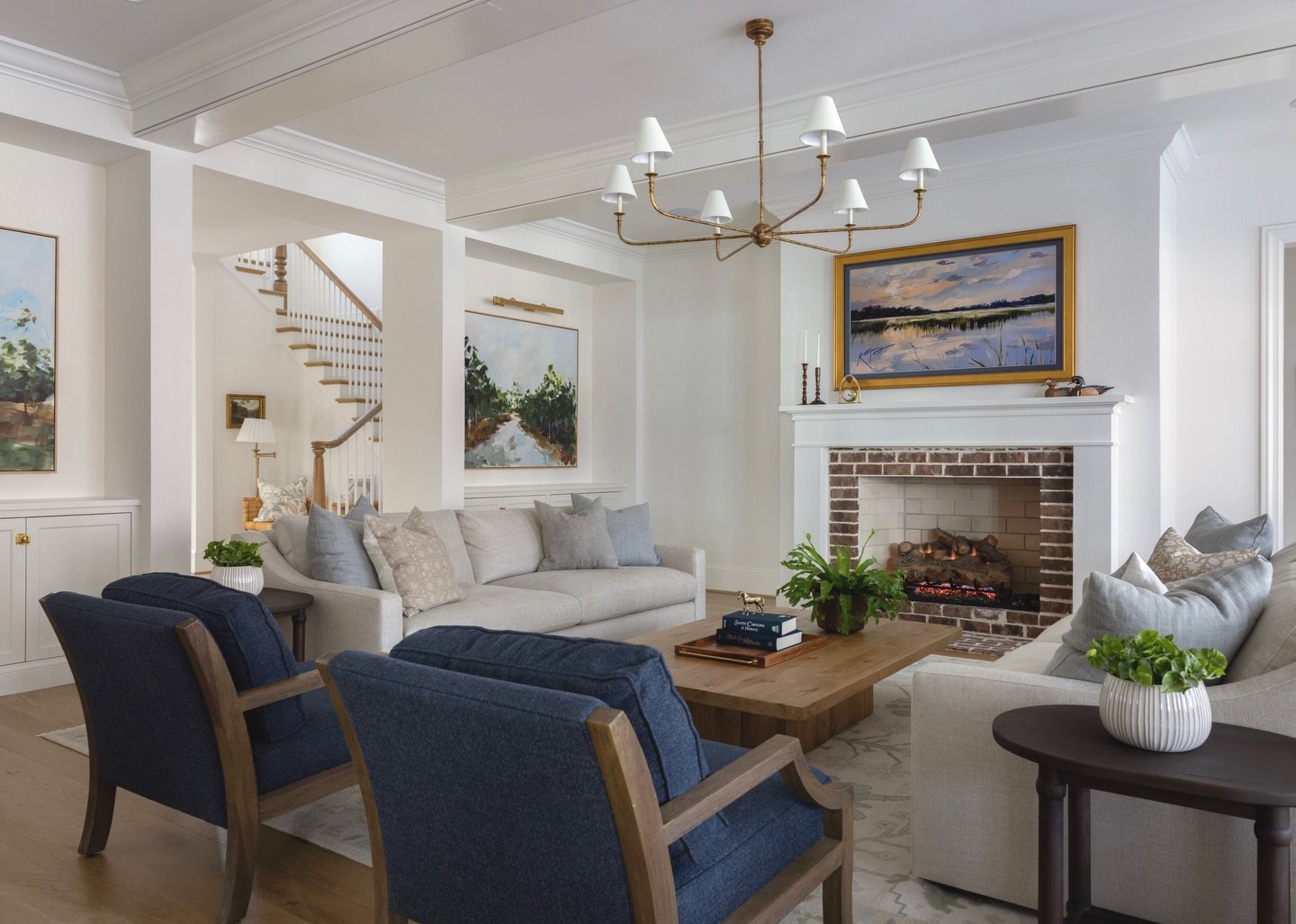 Two of my favorite commissions of 2025 in an absolutely gorgeous home by @newoldcustomhomes