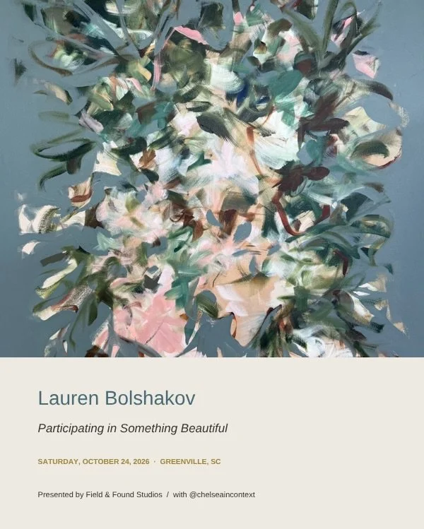 I can&rsquo;t even tell you how excited I am to be bringing my work back to a salon style event! Putting together a body of work again has been a joy and I can&rsquo;t wait to share more with you leading up and and at Atmospheric Nostalgia &bull; Oct