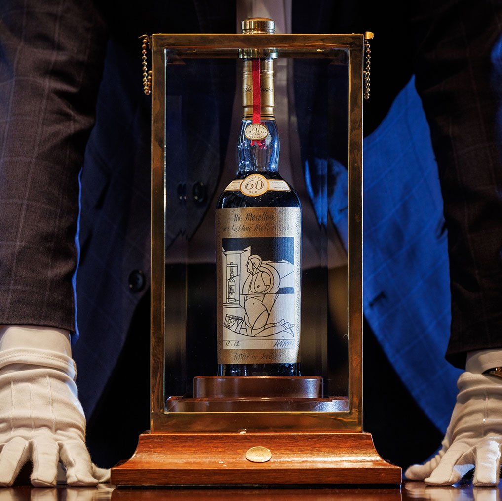 The Most expensive whisky bottle