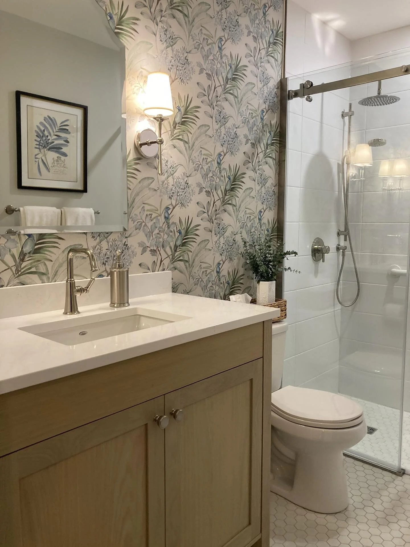 Beautiful renovation by Heller Phillips Renovations, and great homeowners! I think they are pleased with the makeovers, fun project to do the design 🙂 #StoneDesignConcepts #ottawa #bathroomrenovation #sachi #bathroomdesignideas