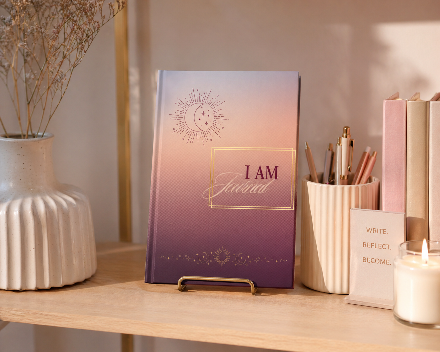 "I AM" Hardcover Matte Journal - Featured Product