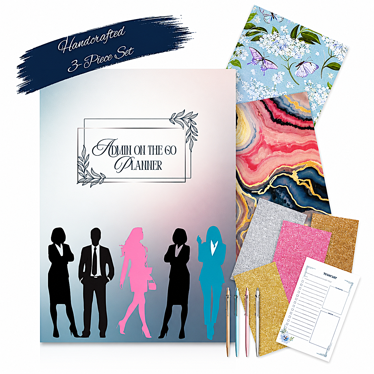 Admin On The Go | 3-Piece Planner Set