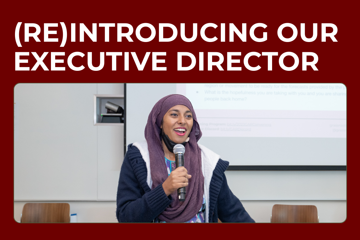 (Re)Introducing GAR’s Executive Director: Roksana!