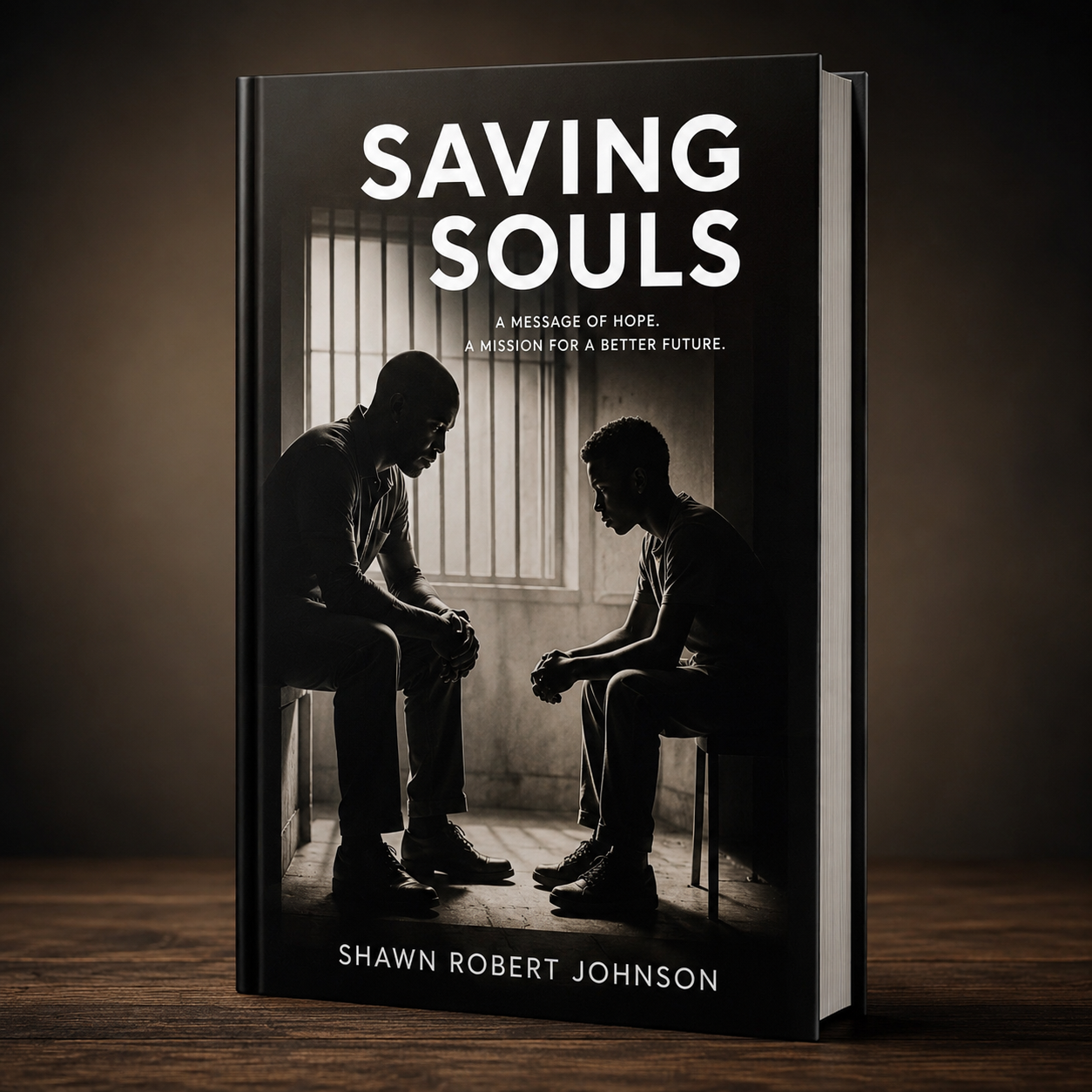 Saving Souls book by Shawn Robert Johnson, a message of hope, resilience, and purpose.