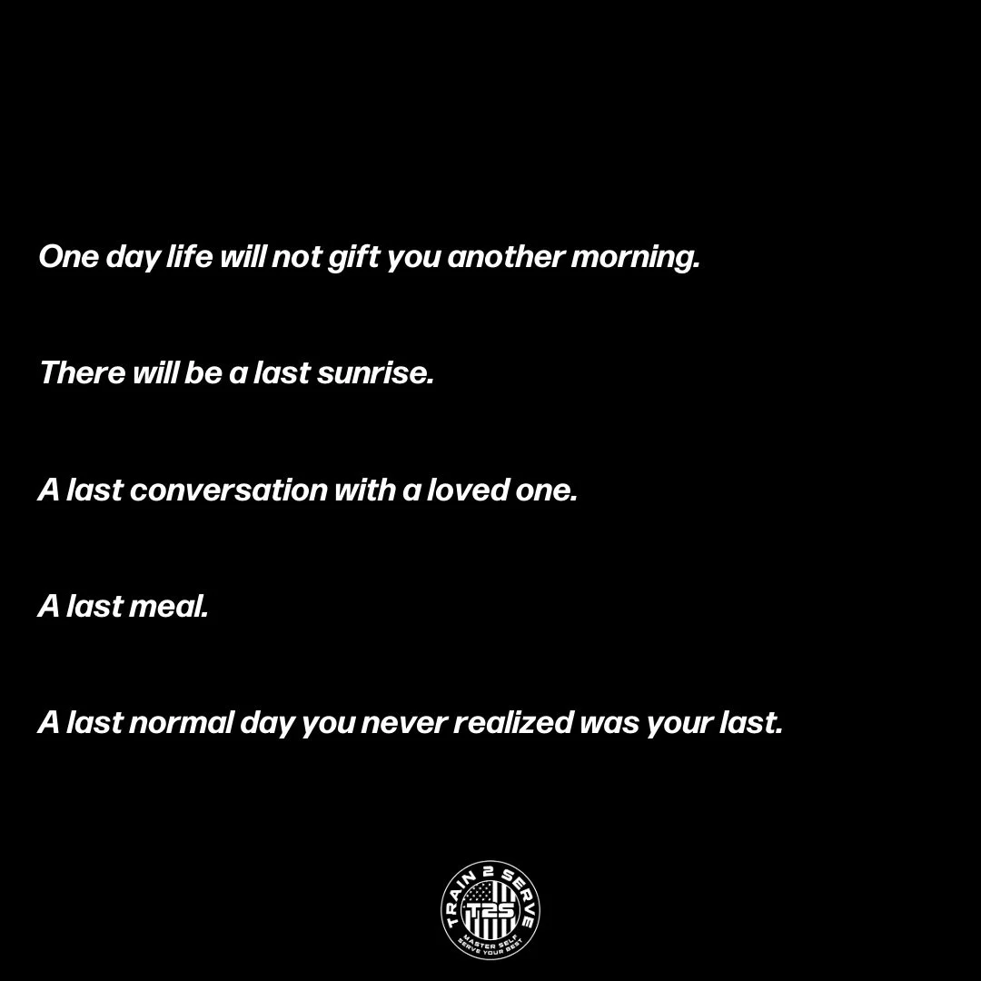 Everyone keeps living as if they have a second chance at this.

YOU DO NOT. THIS IS IT.

Start living your life with INTENTION.

With PURPOSE.

Start living your life the right way.

#life #live #lifeisgood #lifeisbeautiful #livelifetothefullest