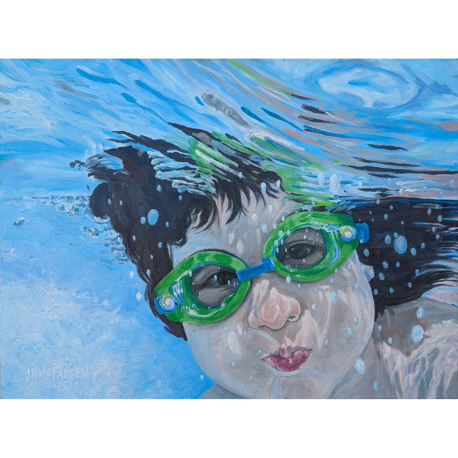 New Goggles Art Card