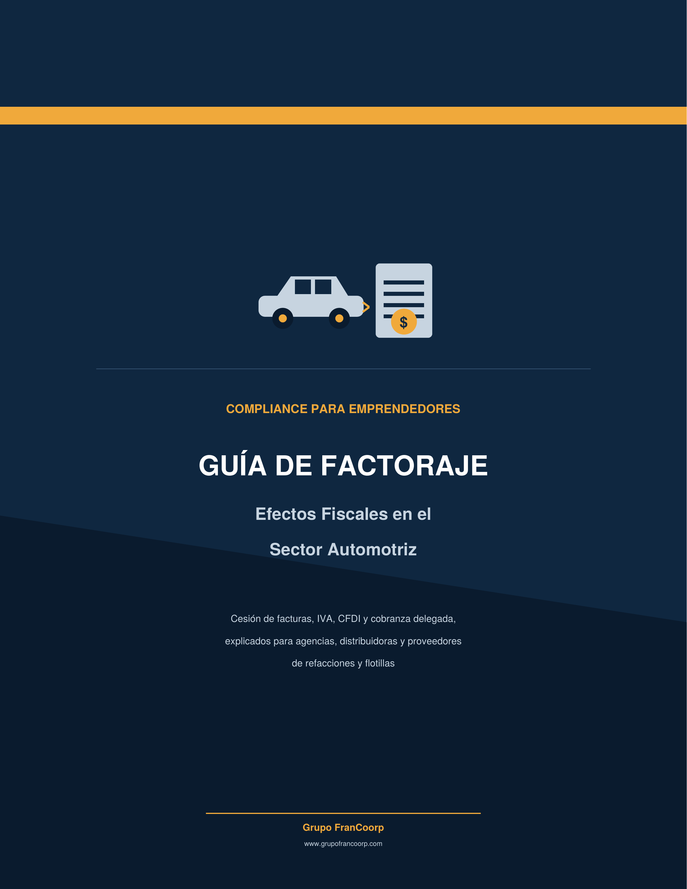 Factoraje Financiero — Efectos Fiscales en el Sector Automotriz