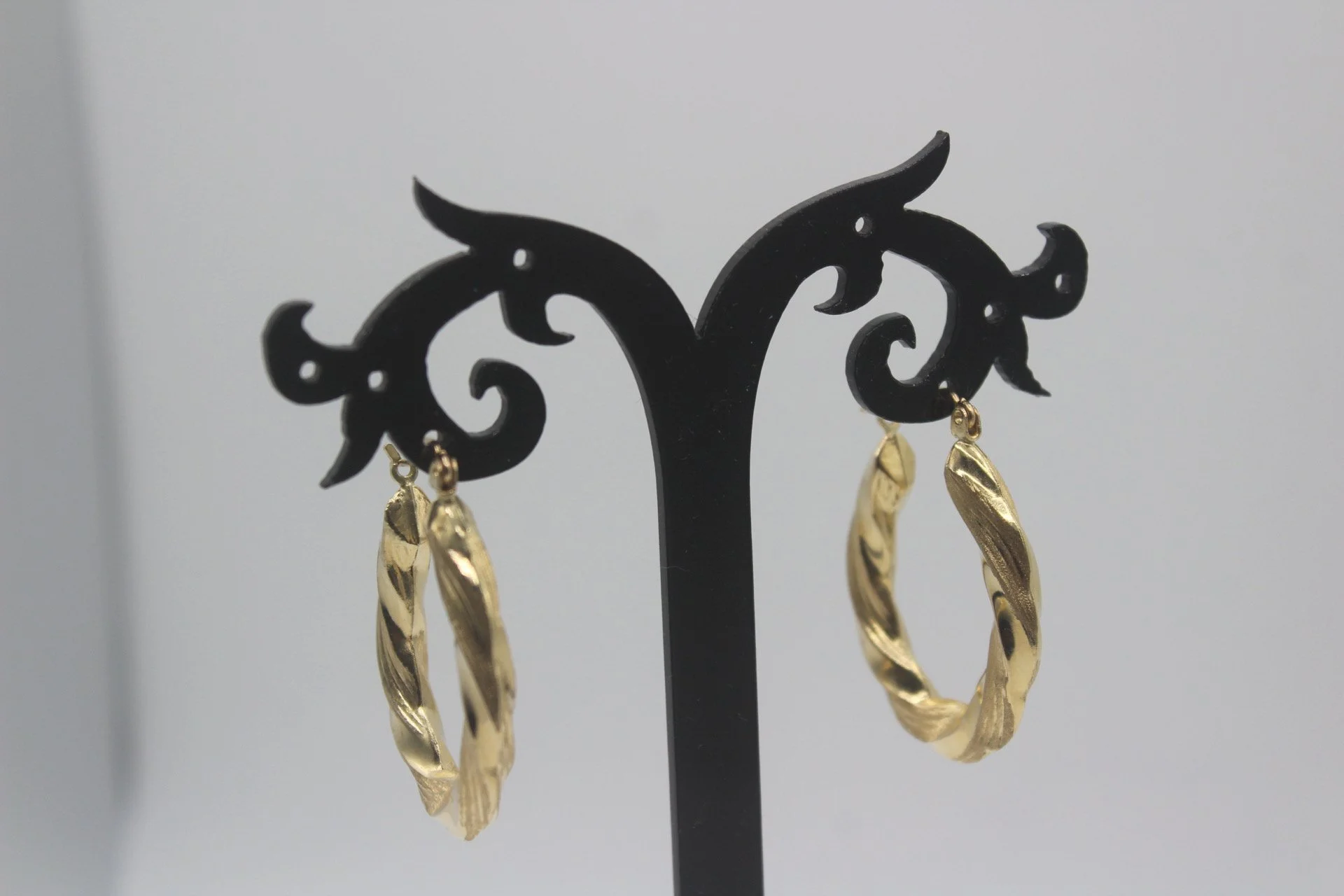 Twist Hoop Earrings