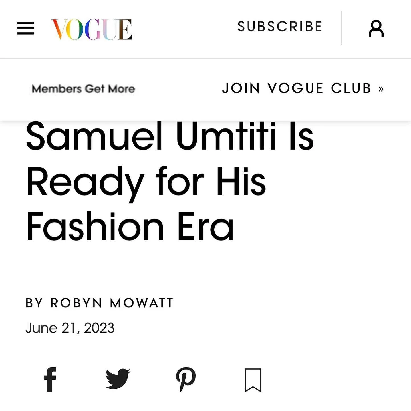 VOGUE Client Feature: A moment of history. I had the pleasure of initiating and leading on a Pharrell and Samuel story collab also highlighting our gifted and talented client /celebrity stylist, Lycia. 

This story is so special because not only did 