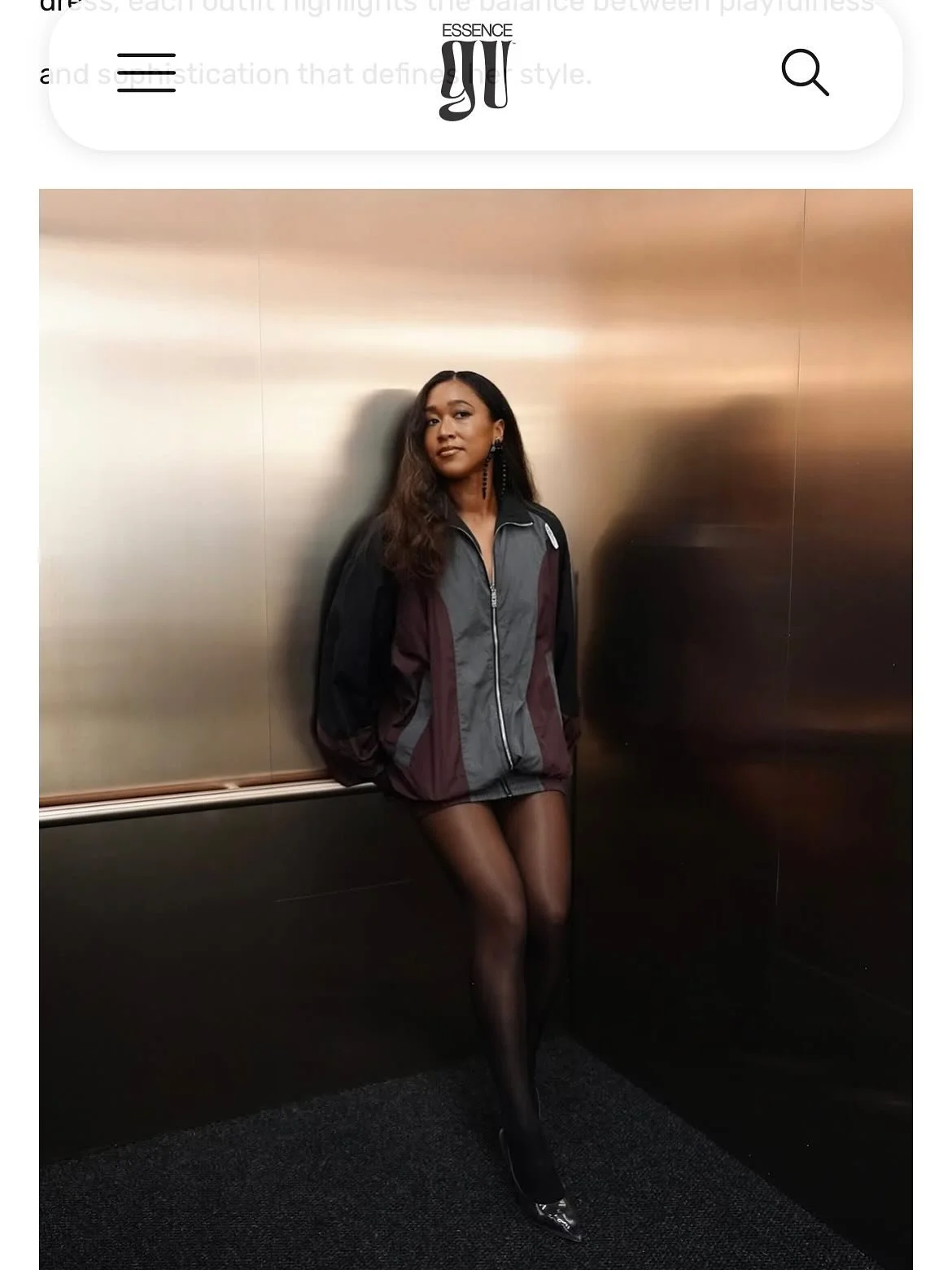 PR collaboration moment secured. 🎾💘 So very grateful to contribute my part to women's sports this season by highlighting the amazing celebrity stylist KJ Moody who recently styled the iconic Naomi Osaka. Love supporting style on and off-the court a