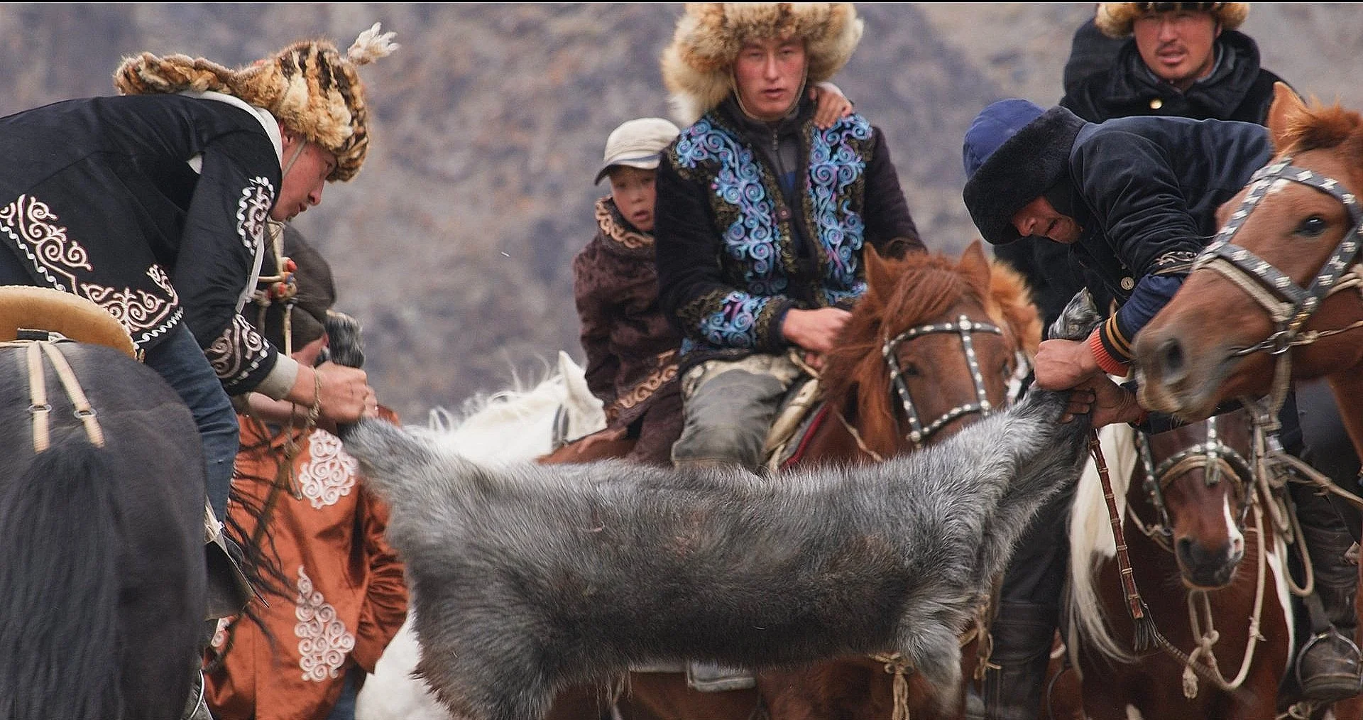Kokpar: Mongolia’s Legendary Game of  Headless Goat Tug-Of-War