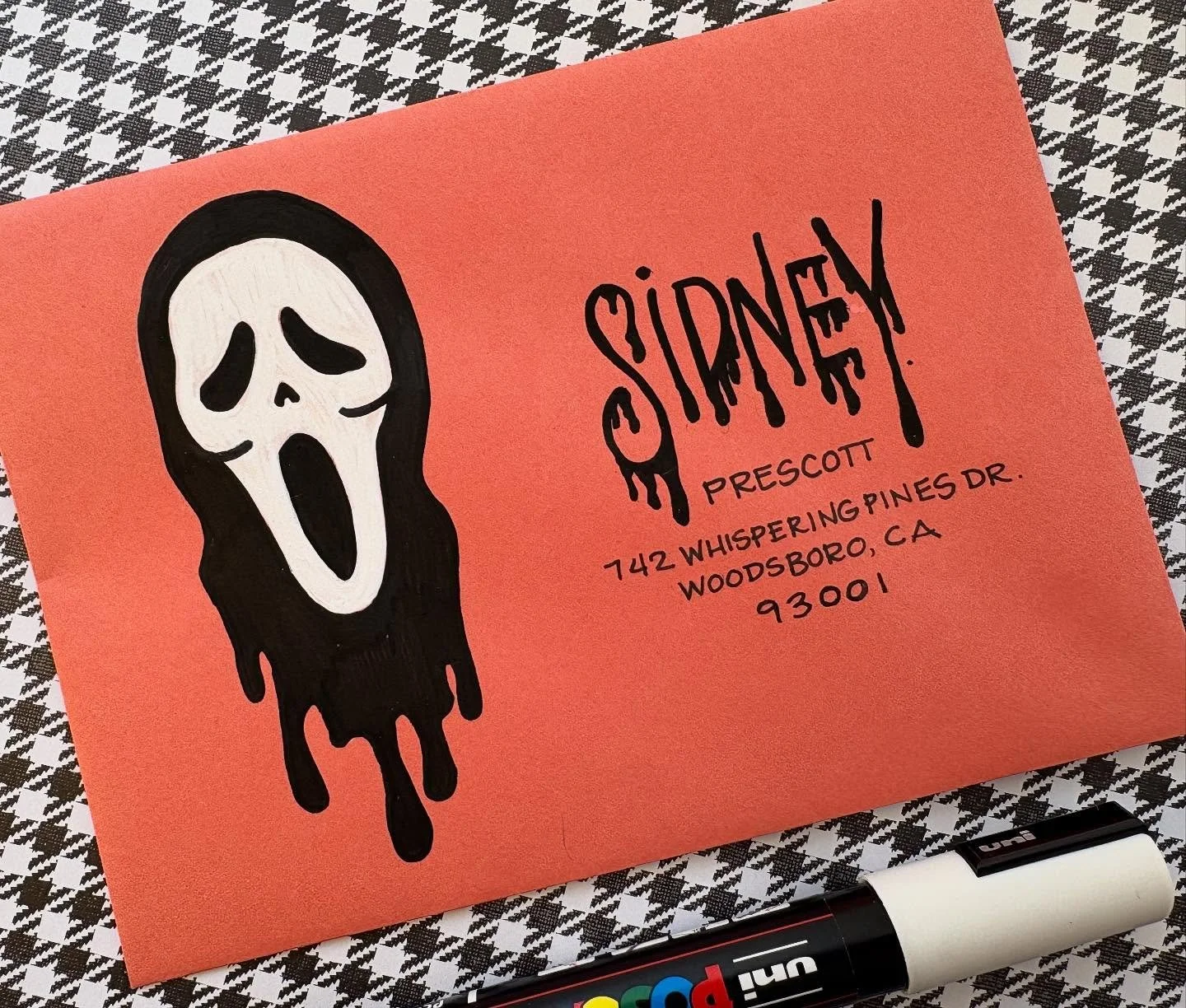 Day 11: Villain

Scream was possibly the scariest movie of my childhood. Why were we allowed to watch such horrible movies?! 😱 

#thisisafakeaddress 
@papersource 
#bewitchingenvelopes2025 
#papersource
#gellyrollpens 
@sakuraofamerica