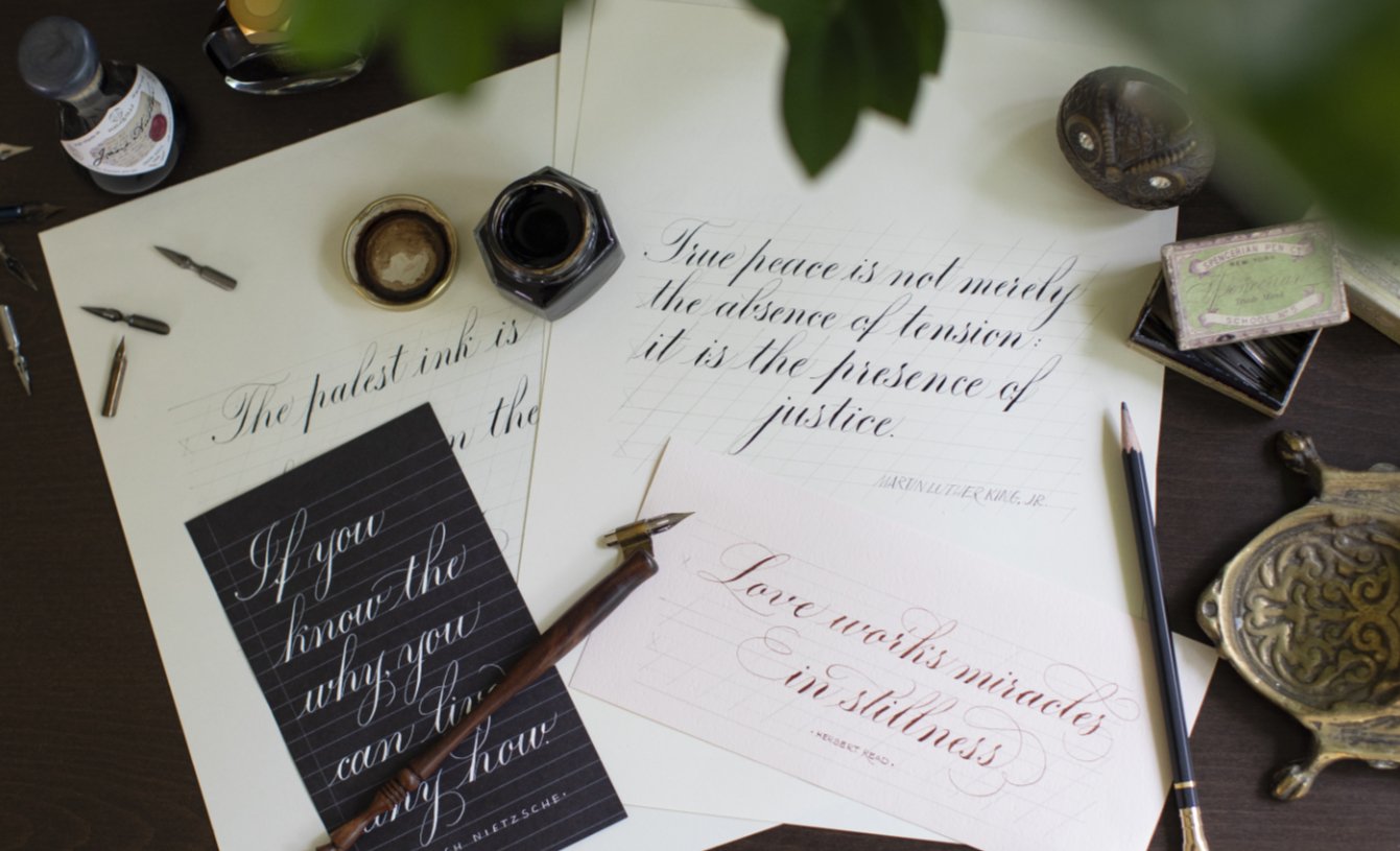 Introduction to Pointed Pen Calligraphy