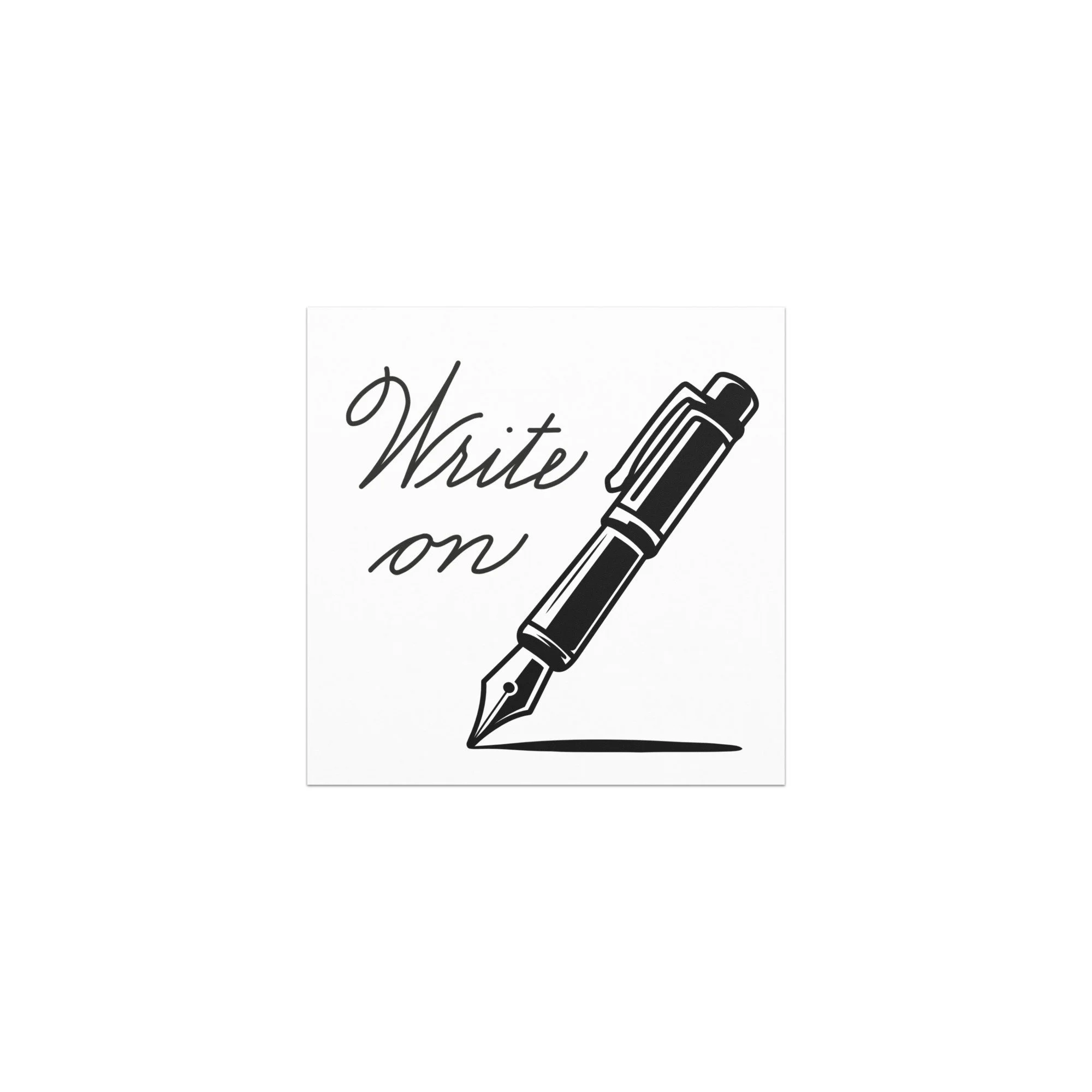 Write on - car magnet