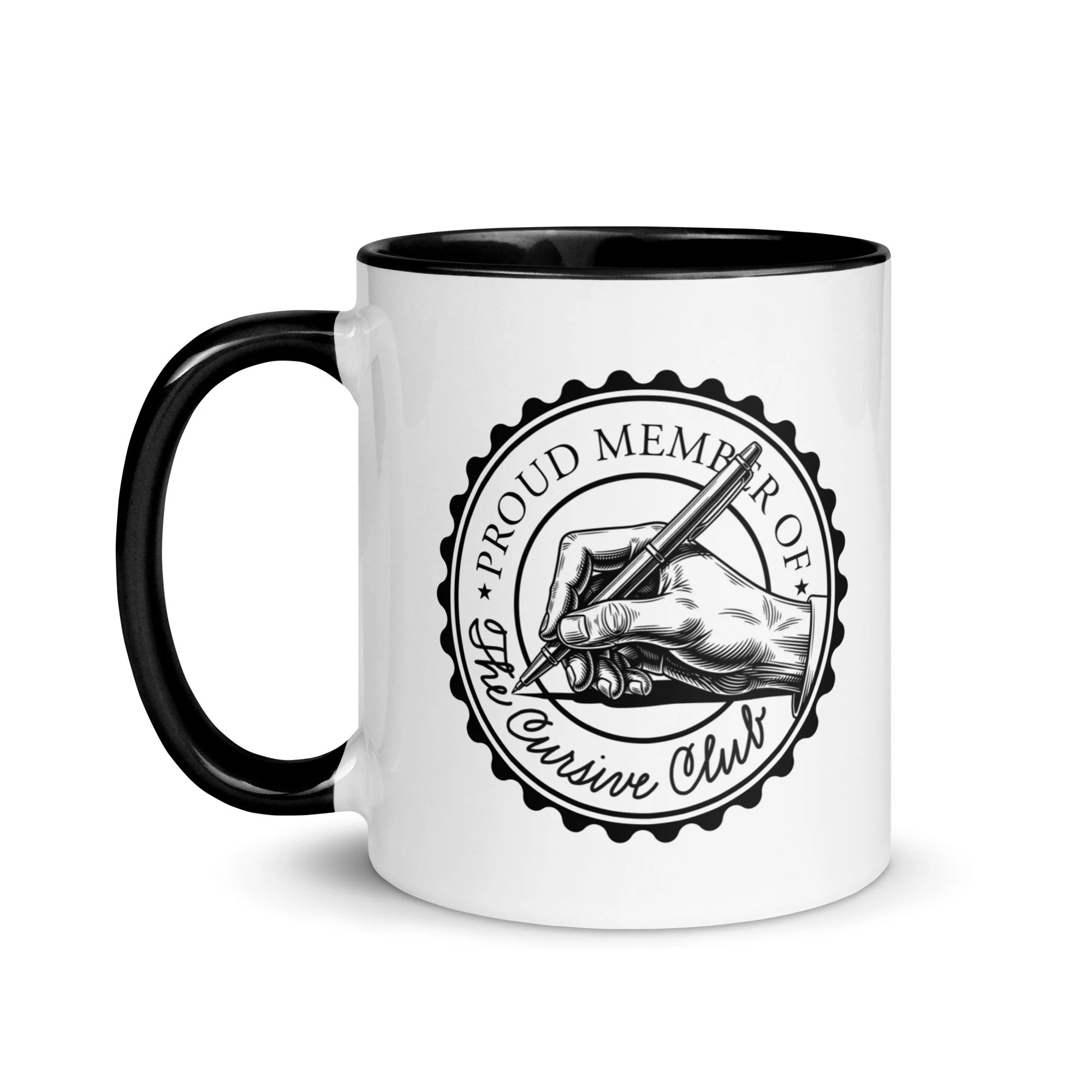 Cursive Club Mug