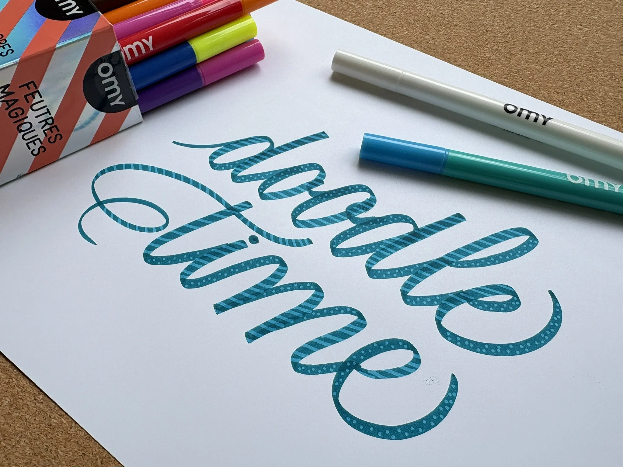 Mindful Lettering and Doodling