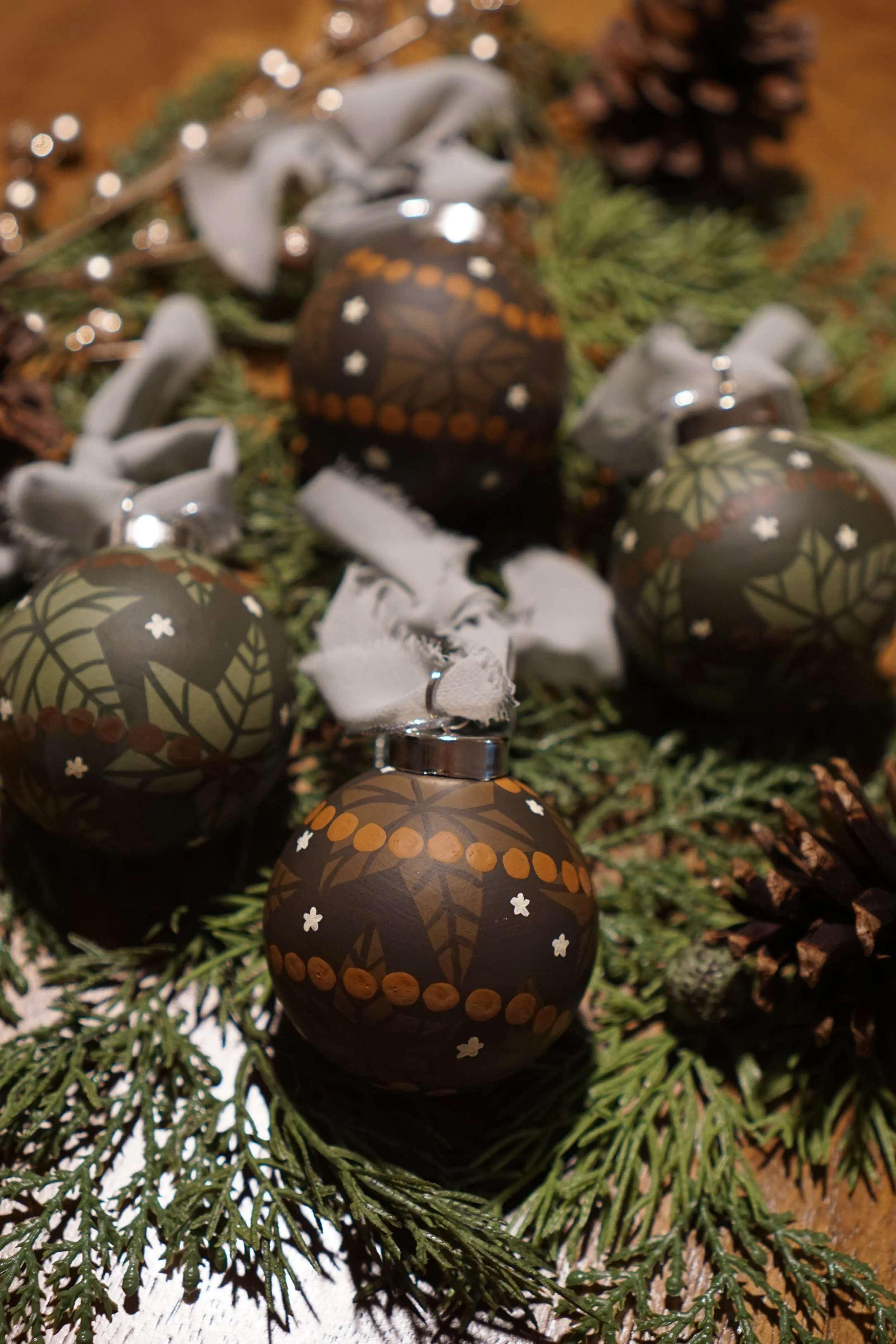 Kukui - Set of 4 Ornaments
