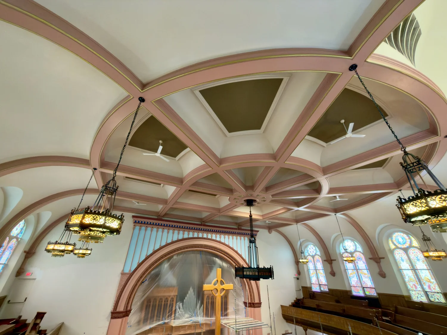 Historic church restoration by Quality Over Quantity