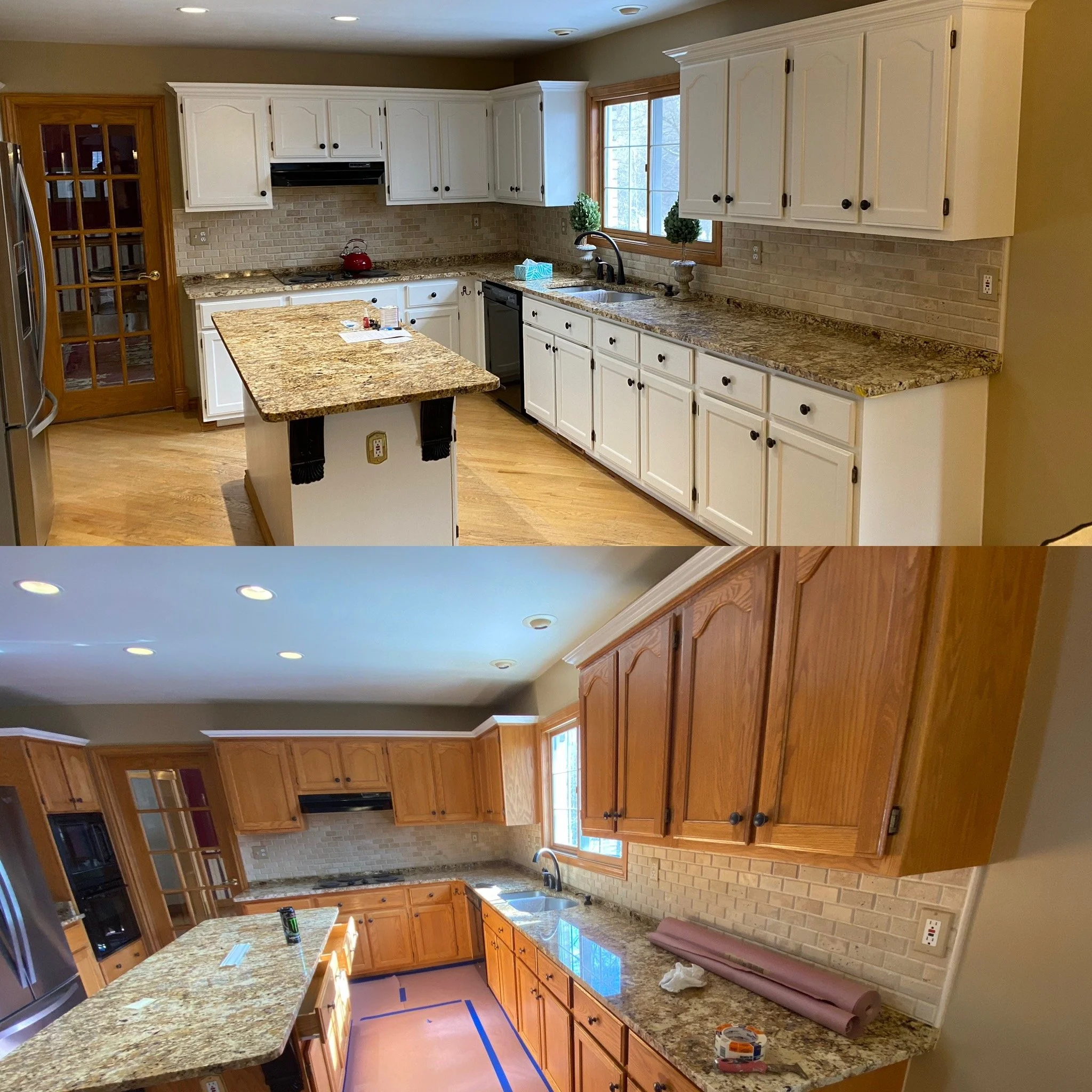 Kitchen Cabinet Conversion