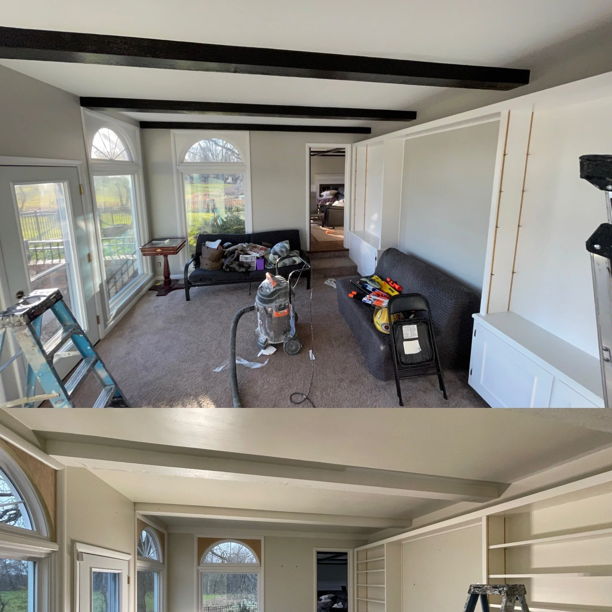 Exterior Aluminum spray job