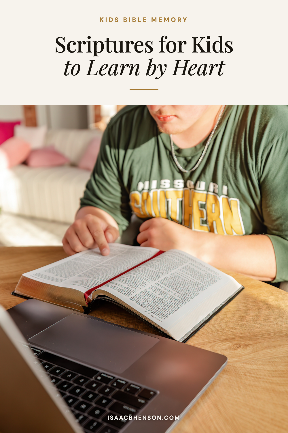 Bible Verses for Kids: 12 Short Scriptures to Learn
