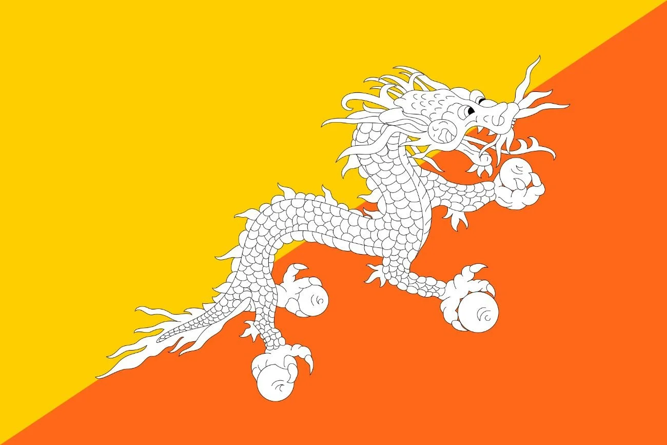 bhutan flag.JPG