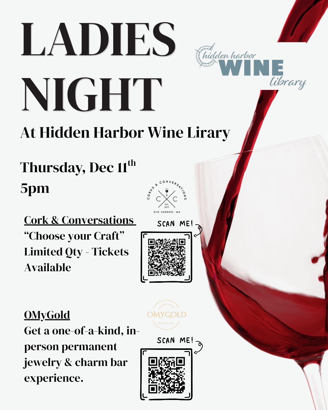 Ladies Night: Wine &amp; Crafts