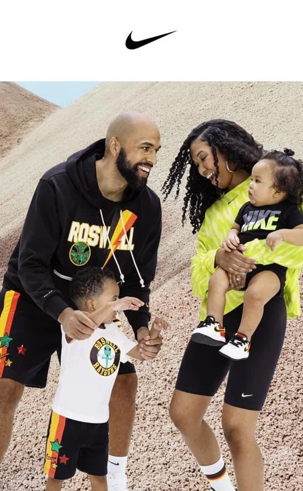 Sada K. and family for Nike