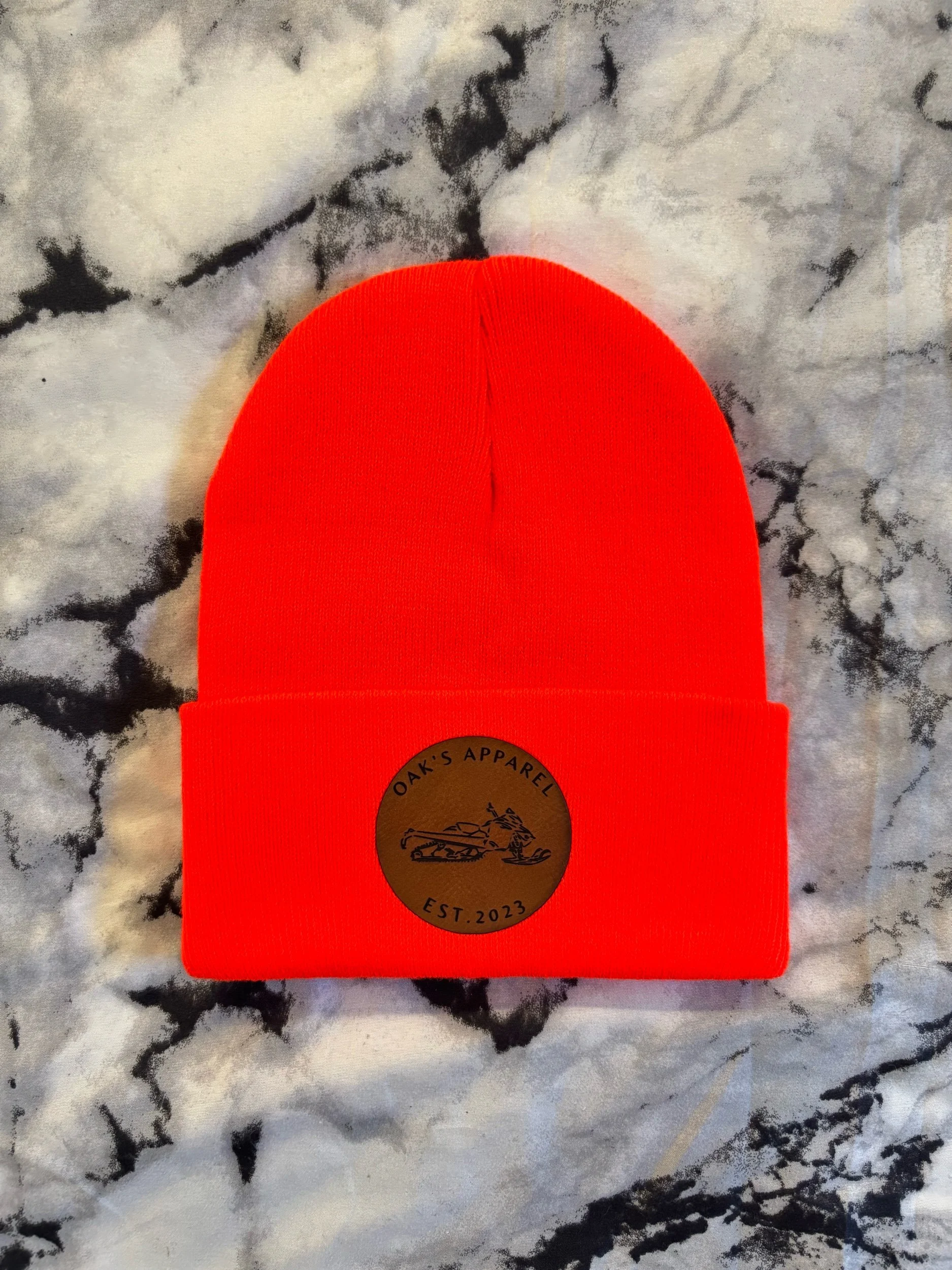Orange Skidoo Toque
