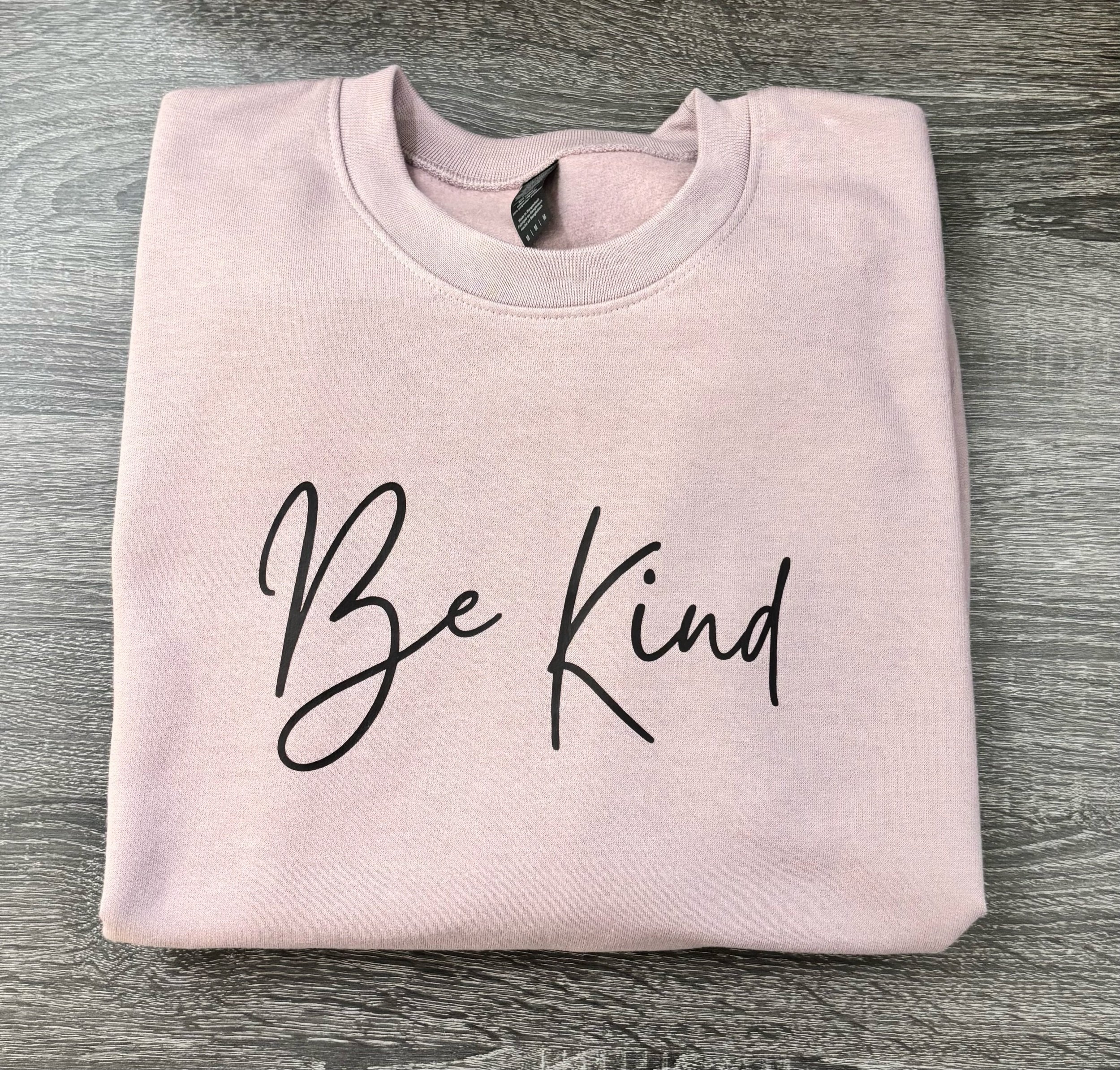 Lavender Be KIND Crewneck