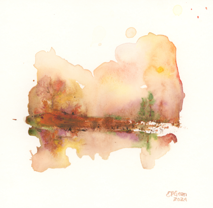 "Amber Reflection" Print