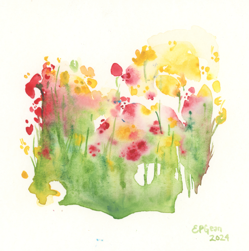 "Vying for the spotlight" Print