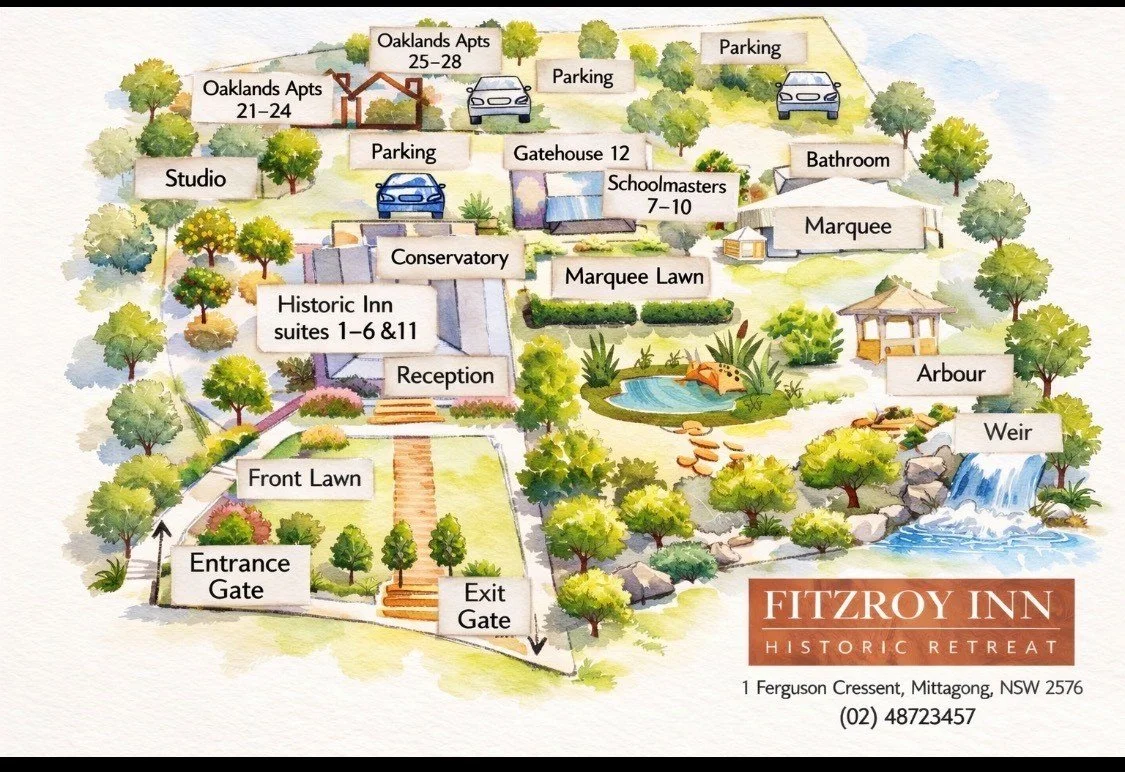 The Perfect Southern Highlands Wedding Venue with Accommodation: A Guide to the Fitzroy Inn