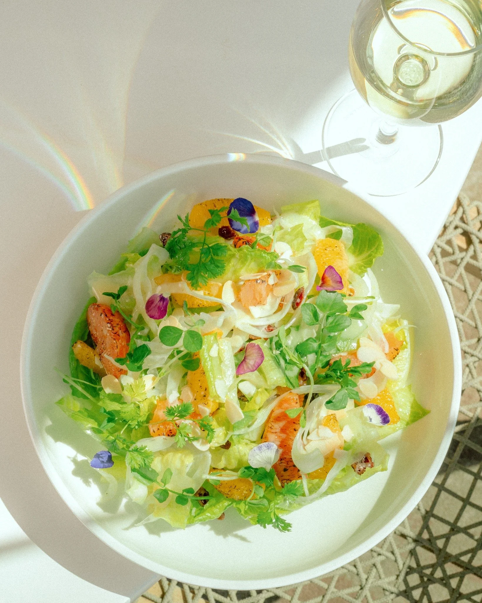 Zesty, nutty, and bright, the Fennel, Almond &amp; Orange Salad is your go-to light lunch this season 😉