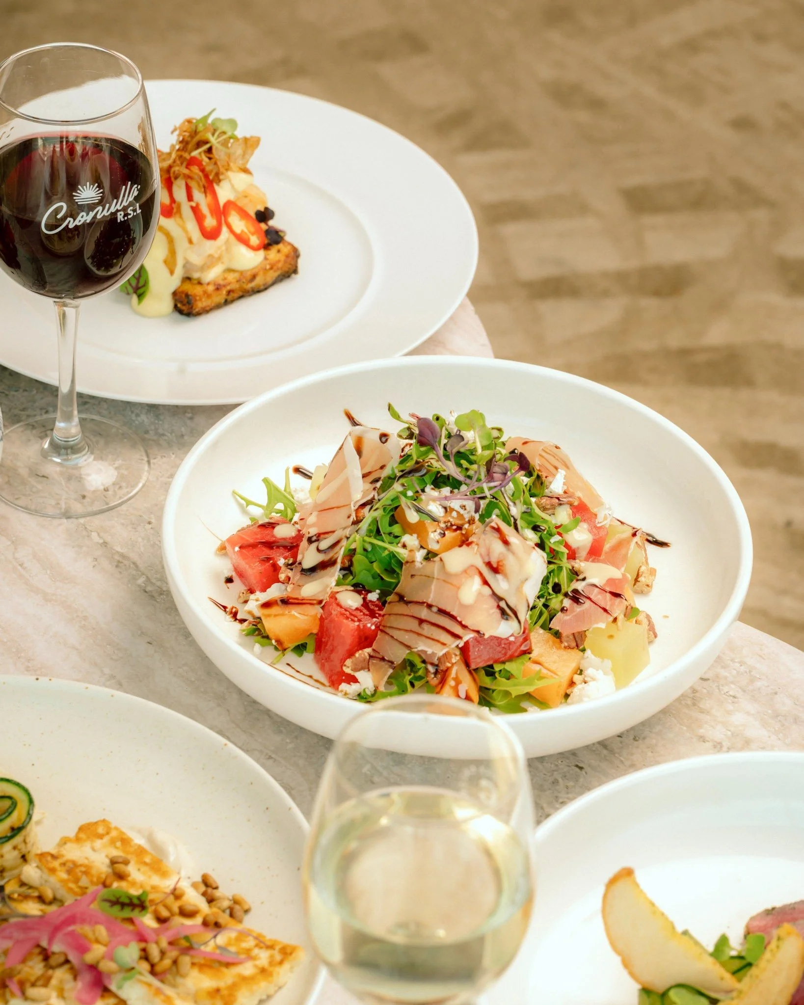 Let&rsquo;s set the scene&hellip; Light bites, wine in hand, the best view 🍴🌊