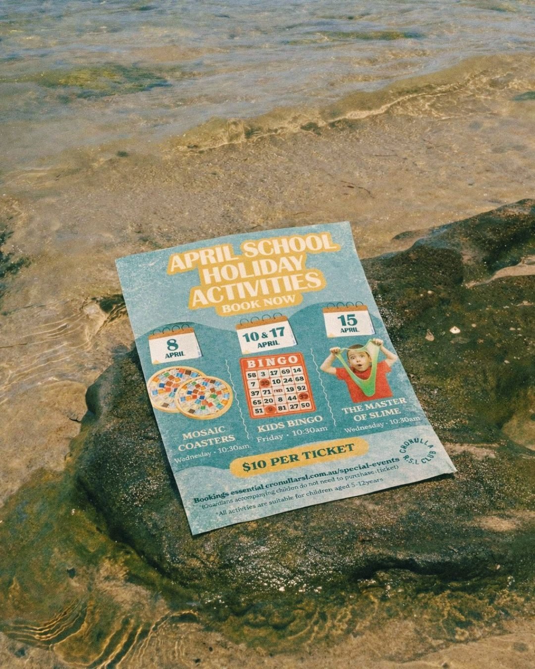 Parents, we&rsquo;ve got you 🤝 

Keep the kids entertained (and off the screens) these school holidays. We&rsquo;ve got plenty of fun activities lined up at Cronulla RSL.

Check it out &amp; book now on our website.