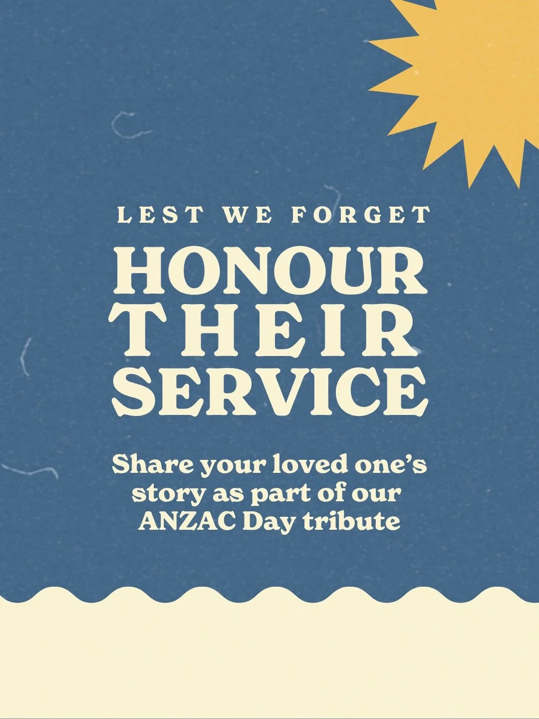 This ANZAC Day, Cronulla RSL is inviting our community to honour the service and sacrifice of loved ones who have served.
Share a photo and a few details, and your tribute will be displayed throughout the Club on ANZAC Day.
Whether it&rsquo;s a paren