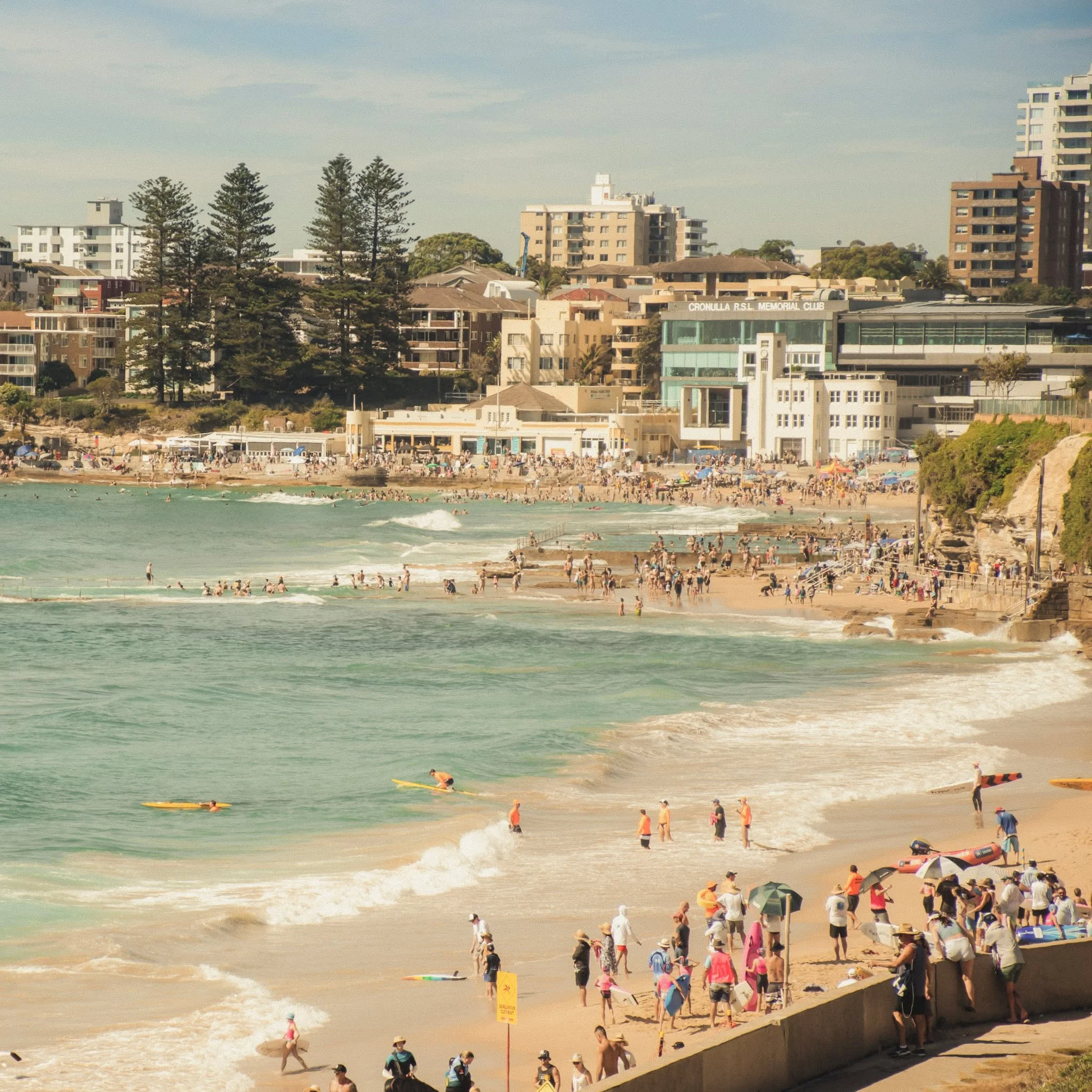 Nothing beats a beautiful day at Cronulla Beach! ✨