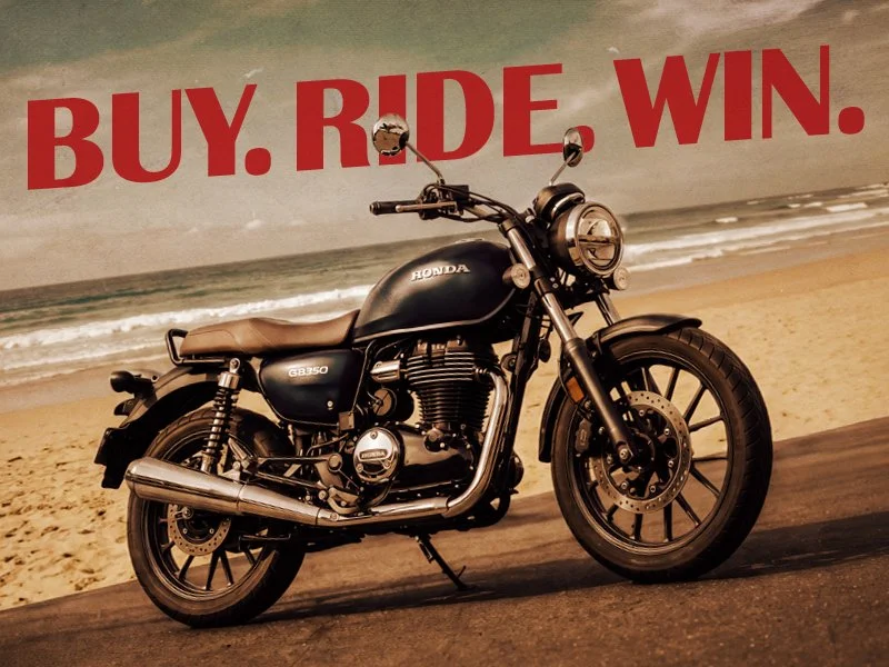 Win a Honda GB350 Motorbike