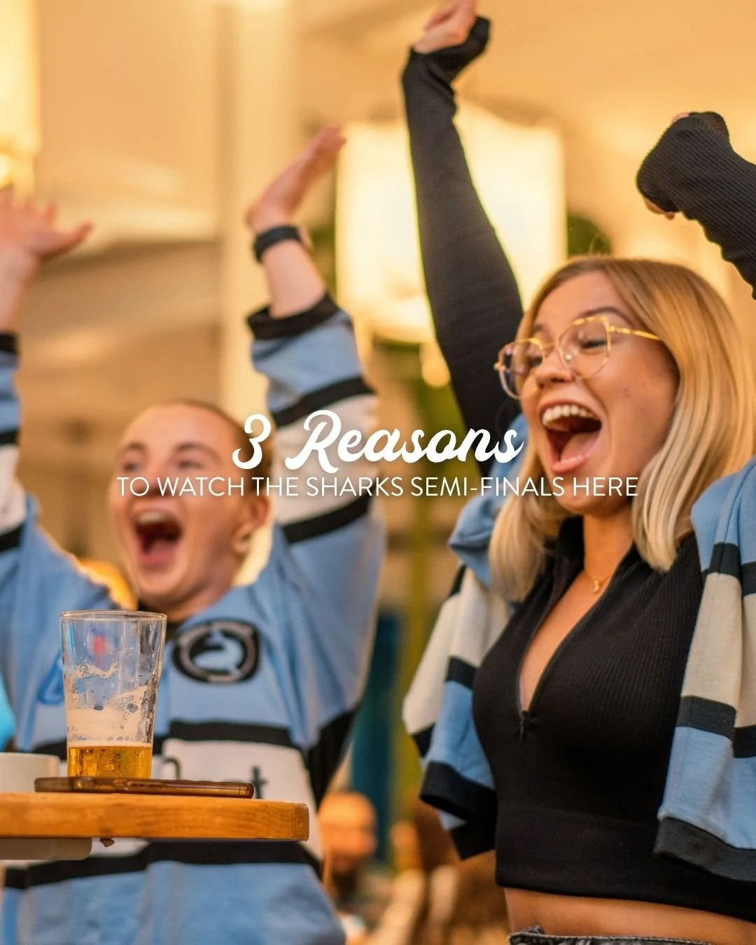 Cronulla, it&rsquo;s game time. 🦈🏉
The Sharks are in the semi-finals, and you know where to be.

Send this to the group chat &amp; lock in your game-day plans at Cronulla RSL.