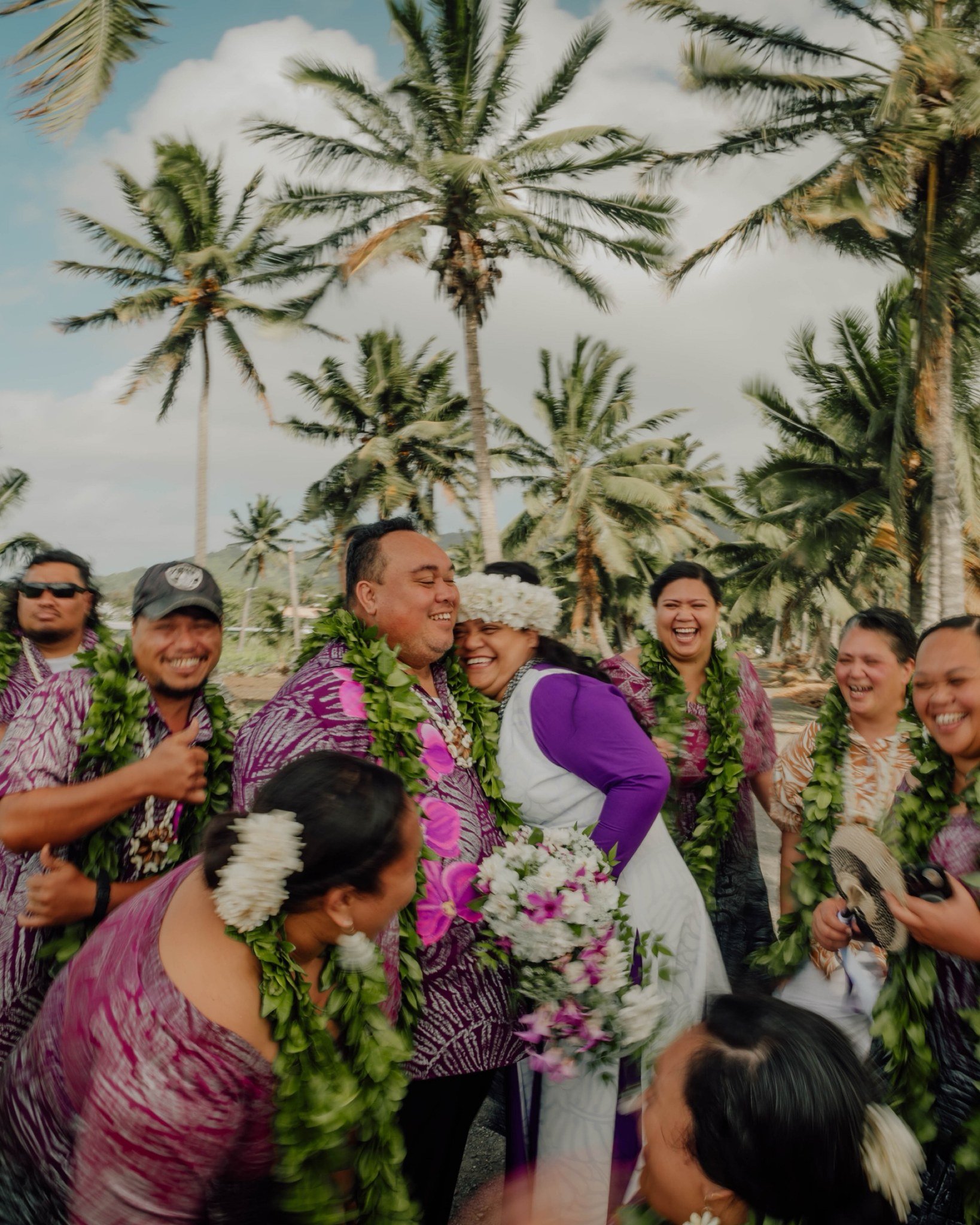&ldquo;Love, laughter, and the sweetest moments 💍✨ M &amp; U&rsquo;s beautiful church wedding at Avarua CICC was filled with so many smiles, and our scenic shoot was just as joyful! 🌺 We explored two iconic locations, capturing the romance at the l