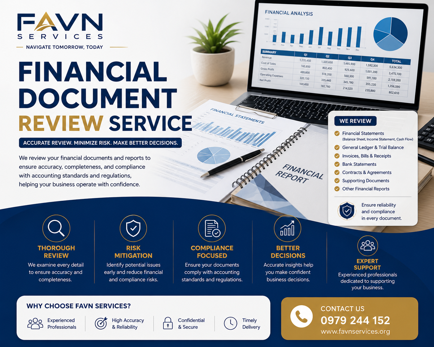 FINANCIAL DOCUMENT REVIEW SERVICE